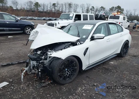 2025 BMW M3 Competition xDrive z USA, uszkodzony, nr VIN WBS33HJ09SFV36648